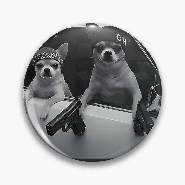 Item preview, Funny Chihuahua Meme Chihuahua Gangster Dog Street Classic  designed and sold by ImpressionLab.