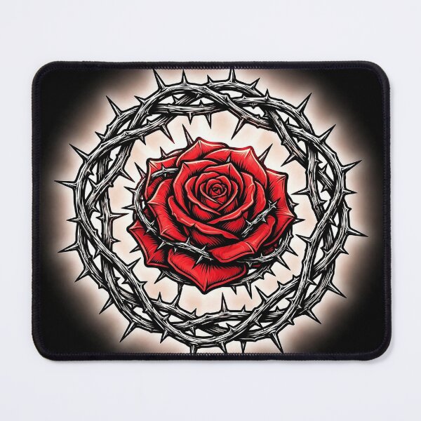 Item preview, Thorn Crown And Rose Art designed and sold by Gangster-Design.