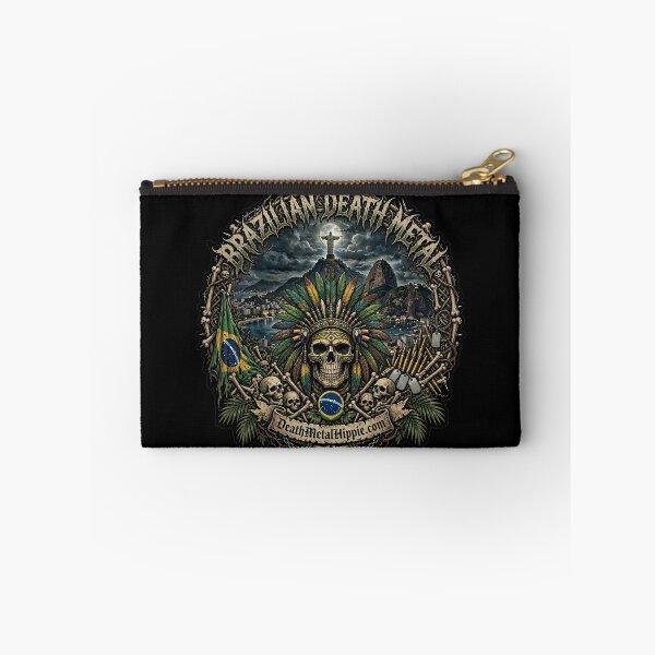 Item preview, Brazilian Death Metal — Tribal Skull designed and sold by Death Metal Hippie.