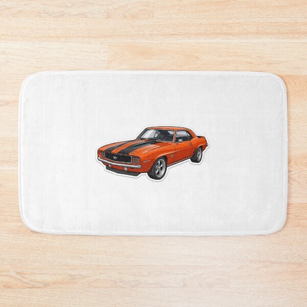 Item preview, 1969 Camaro SS Hugger Orange Classic Muscle Car Sticker designed and sold by Fixnovaguide.