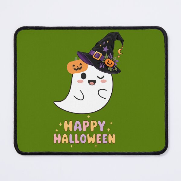 Item preview, Happy halloween cute ghost pastel pumpkin design designed and sold by AESTHETIC-FLAIR.