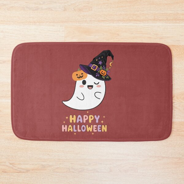 Item preview, Happy halloween cute ghost pastel pumpkin design  designed and sold by AESTHETIC-FLAIR.