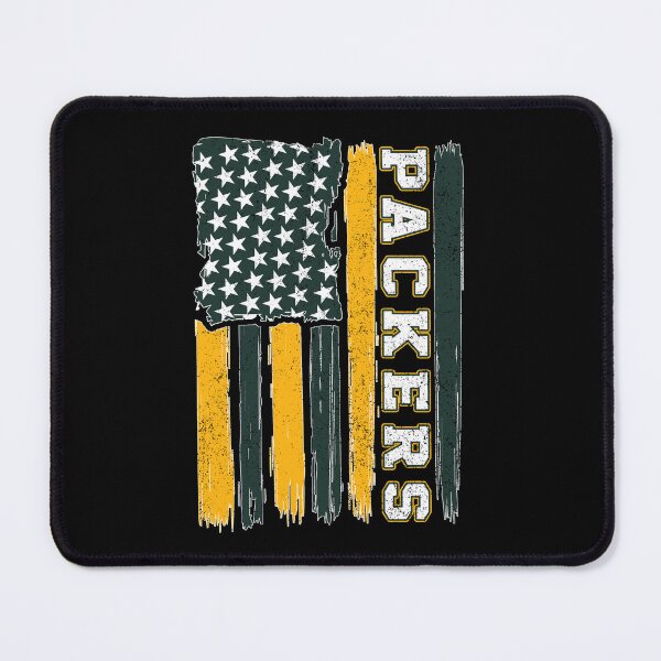 Item preview, Vintage Packers US Flag Distressed Football Team Spirit designed and sold by RockTheFeal.
