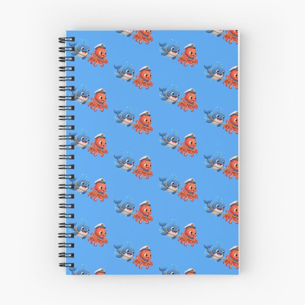 Item preview, Cute Whale and Octopus Adventure, Underwater Animal Friends designed and sold by Amyay.