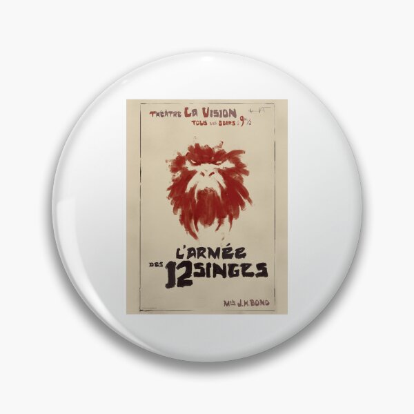 Item preview, Twelve Monkeys Original Custom Vintage Movie Poster Wall Art designed and sold by Cool Robot Bro..