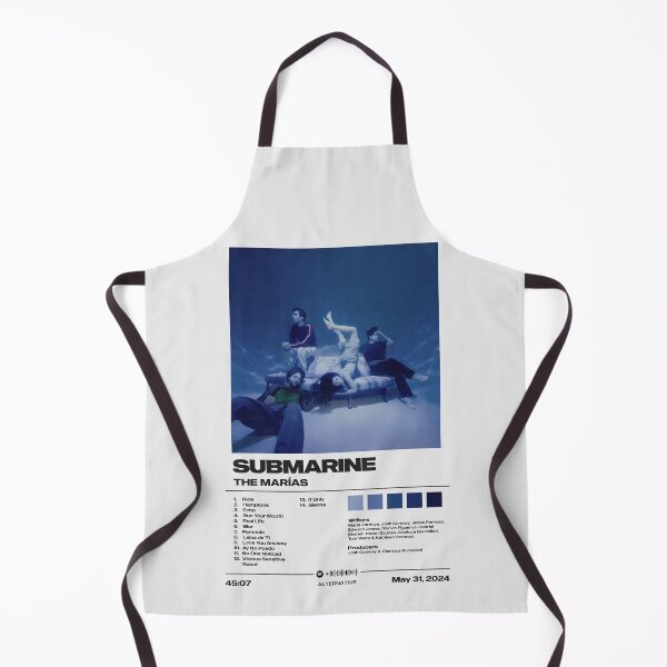 Item preview, Submarine by The Marías - Minimalist Tracklist Art designed and sold by FourthWall Prints.