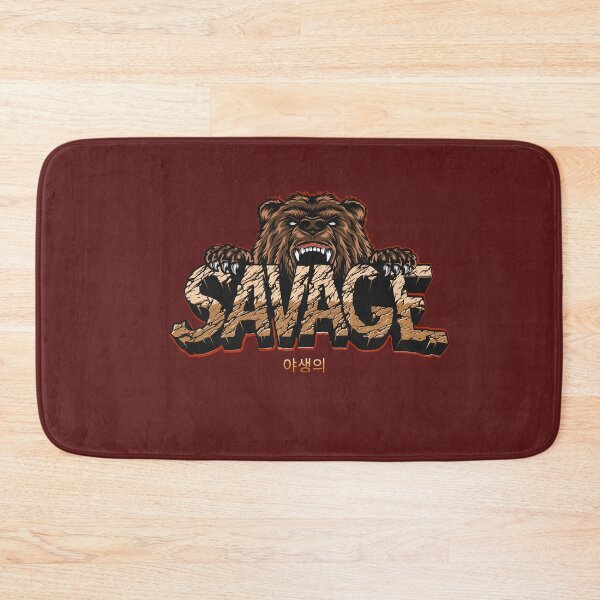 Item preview, cool streetwear grizzly bear savage korean typography hypebeast  designed and sold by stileepensieri.