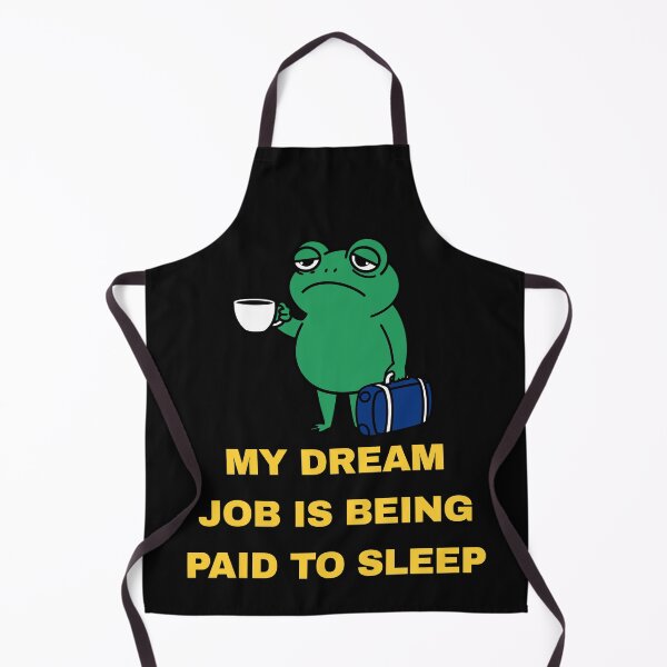 Item preview,  My Dream Job Is Being Paid to Sleep T-Shirt – Funny Sleepy Moon Design 8 designed and sold by GoGreenlove.