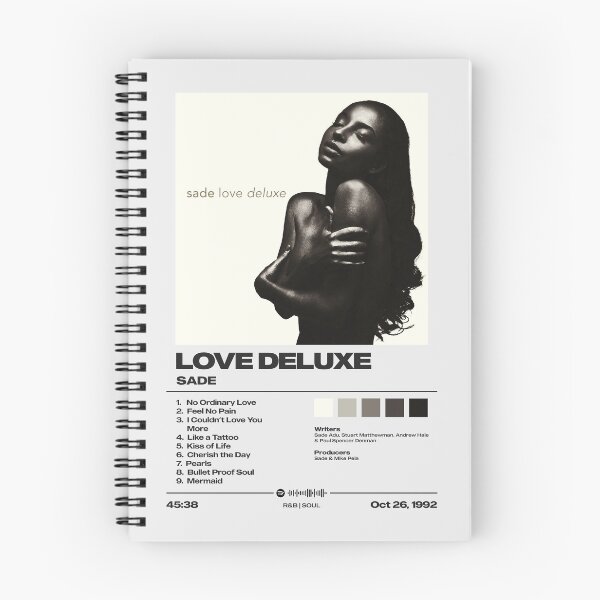 Item preview, Love Deluxe by Sade - Minimalist Tracklist Art designed and sold by FourthWall Prints.