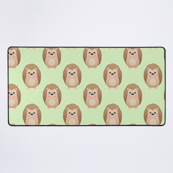 Item preview, Pattern of Cute Pastel Baby hedgehog - Kawaii Chibi illustration designed and sold by Agamaji.