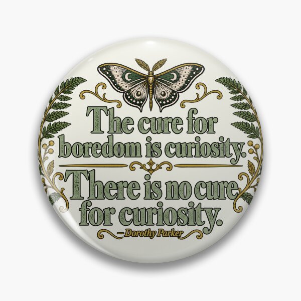Item preview, The Cure is Curiosity designed and sold by Ampersand Studios.