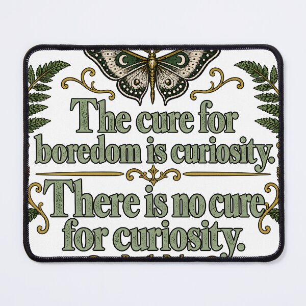 Item preview, The Cure is Curiosity designed and sold by Ampersand Studios.