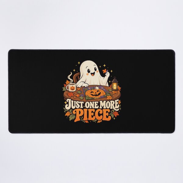 Item preview, Just One More Piece - Halloween Puzzle Ghost designed and sold by Good Mood Foundry.