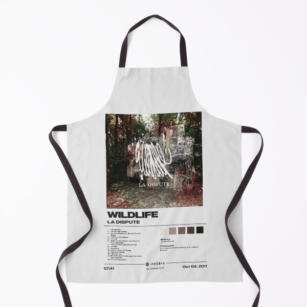 Item preview, Wildlife by La Dispute - Minimalist Tracklist Art designed and sold by FourthWall Prints.
