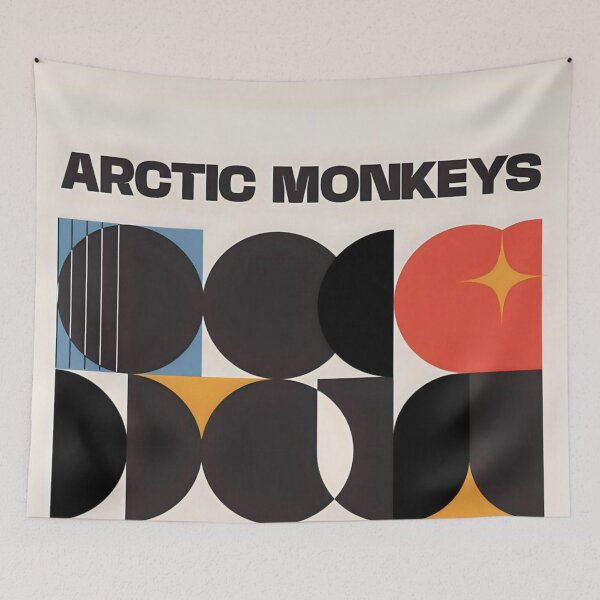 Item preview, Arctic Monkeys Original Custom Vintage Music Unique Poster Wall Art designed and sold by Cool Robot Bro..