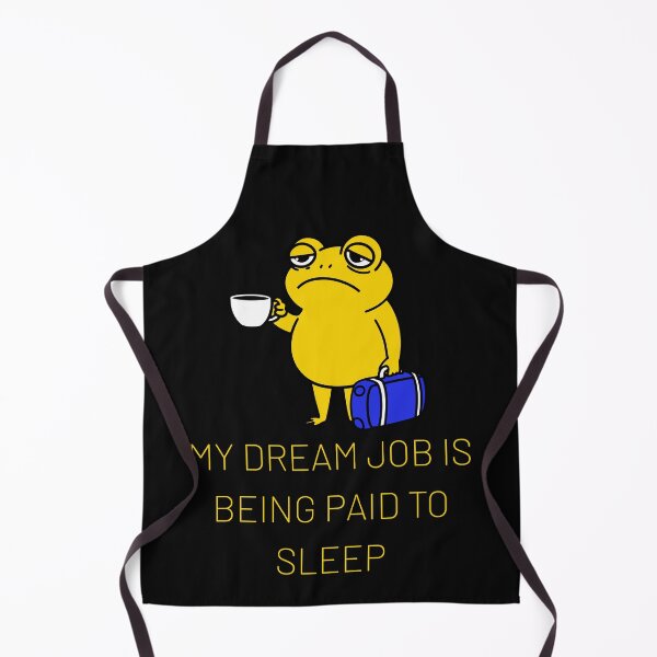 Item preview,  My Dream Job Is Being Paid to Sleep T-Shirt – Funny Sleepy Moon Design 9 designed and sold by GoGreenlove.