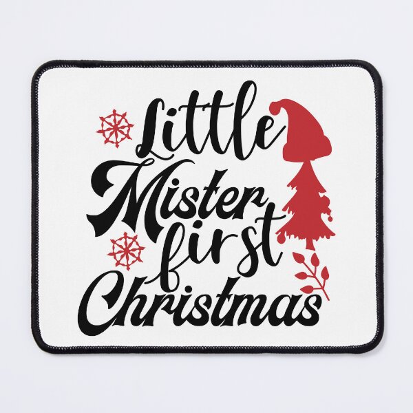 Item preview, Little Mister First Christmas Holiday Baby Design designed and sold by FuzionRaptor.