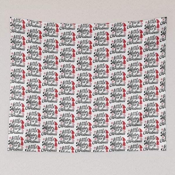 Item preview, Little Mister First Christmas Holiday Baby Design designed and sold by FuzionRaptor.