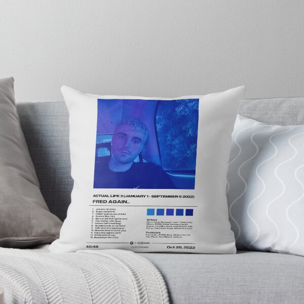 Item preview, Actual Life 3 by Fred again.. - Minimalist Tracklist Art designed and sold by FourthWall Prints.