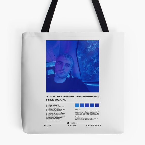 Item preview, Actual Life 3 by Fred again.. - Minimalist Tracklist Art designed and sold by FourthWall Prints.