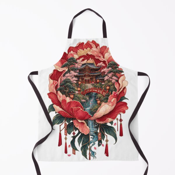 Item preview, The Flower That Contained a Temple | Japanese Ukiyo-e Art designed and sold by Substance_life.