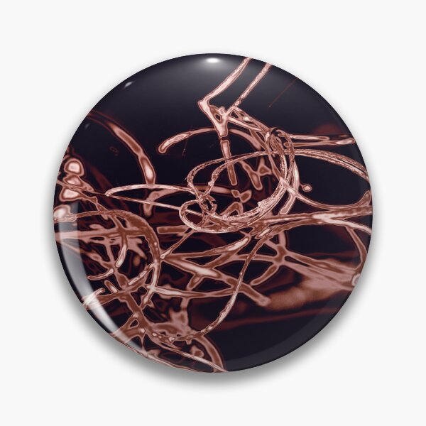 Item preview, Rose Gold Vine Wire – Luxurious Botanical Abstract designed and sold by SulkaCreative.