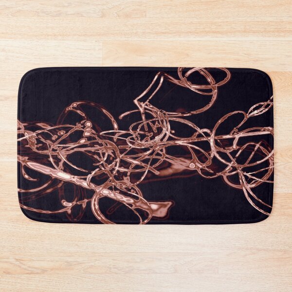 Item preview, Rose Gold Vine Wire – Botanical Abstract designed and sold by SulkaCreative.