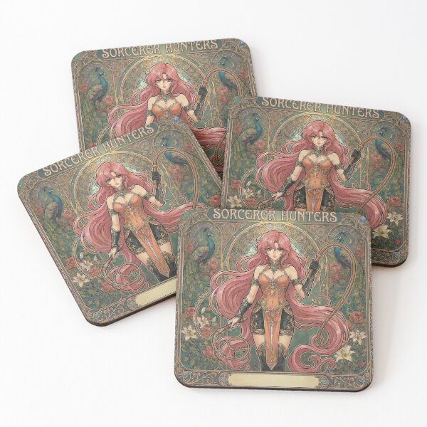 Item preview, Tira Misu in the style of Alphonse Mucha designed and sold by Solace Sparkles.