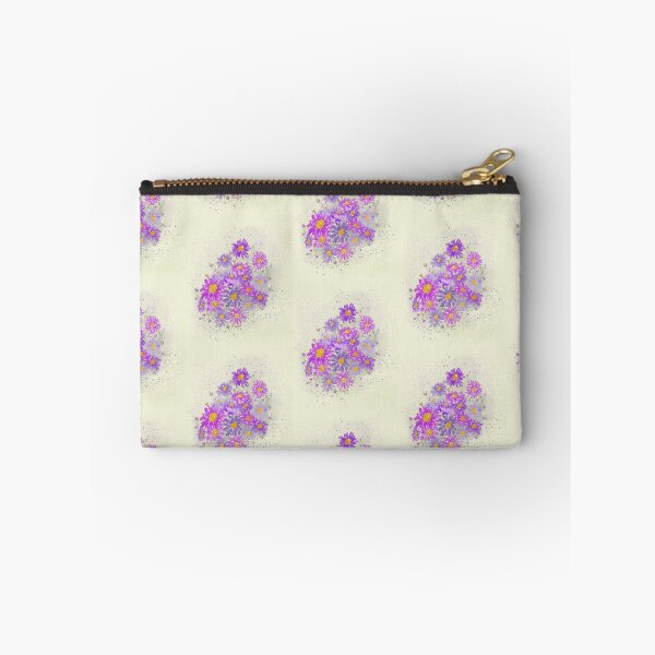 Item preview, Painted Aster Daisy Floral Illustration in Purple and Pink designed and sold by Clare Walker.