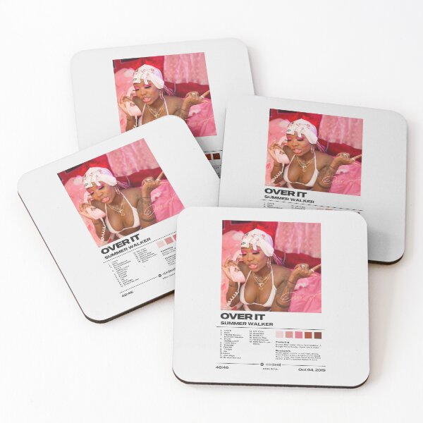 Item preview, Over It by Summer Walker - Tracklist Art designed and sold by FourthWall Prints.