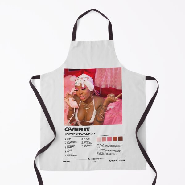 Item preview, Over It by Summer Walker - Tracklist Art designed and sold by FourthWall Prints.