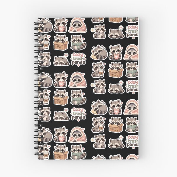 Item preview, Cozy Trash Panda Raccoon Pack designed and sold by creativerooney.