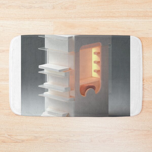 Item preview, Minimalist Futuristic Architectural Model Lamp designed and sold by profustock.