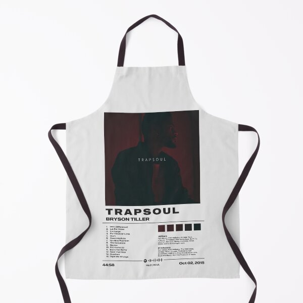 Item preview, Trapsoul by Bryson Tiller - Minimalist Tracklist Art designed and sold by FourthWall Prints.