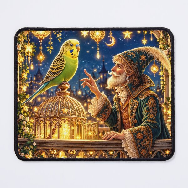 Item preview, Mucki and the Wizard - the Whisper of the Stars designed and sold by LegademaArt.