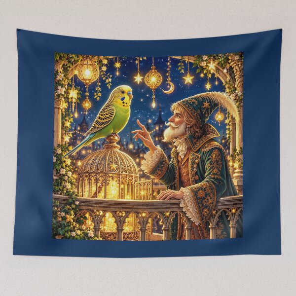 Item preview, Mucki and the Wizard - the Whisper of the Stars designed and sold by LegademaArt.