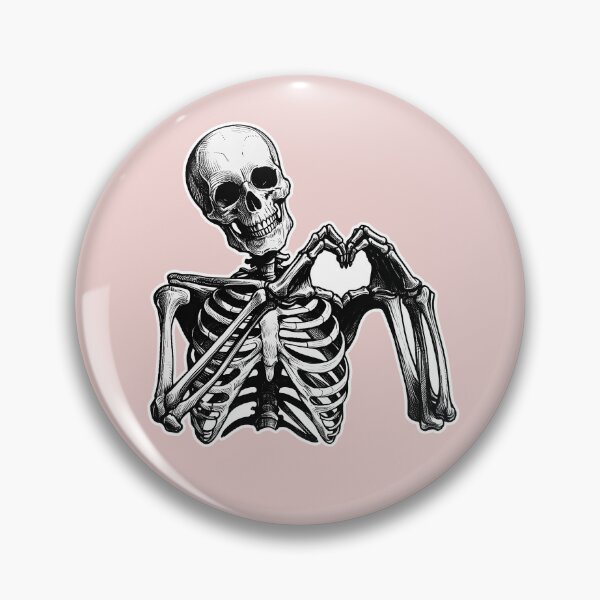 Item preview, Love You To Death Skeleton Heart hands designed and sold by Lady-K-.