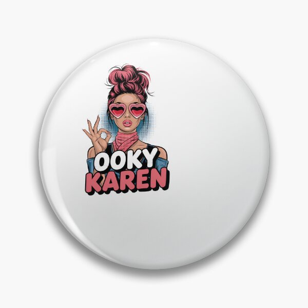 Item preview, Okay Karen Funny Sarcastic Retro Woman designed and sold by sazuii.