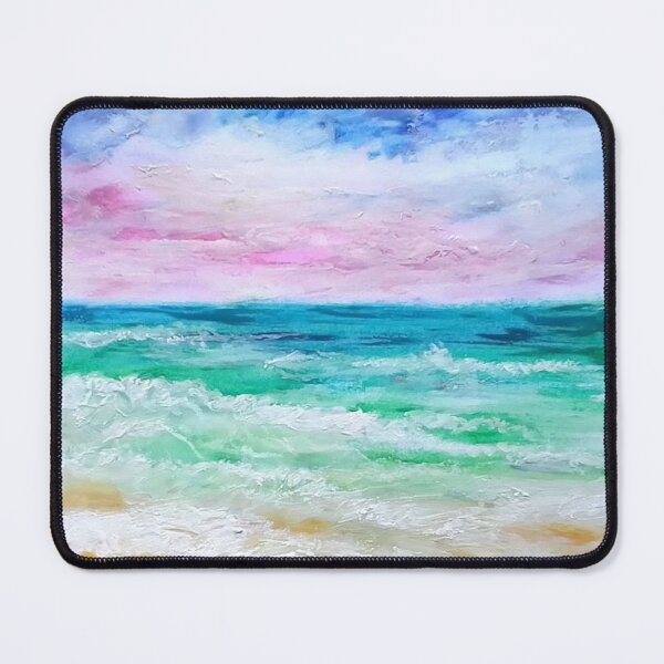 Item preview, Serene Ocean Waves Impasto Seascape Study designed and sold by KimberyBorjas.
