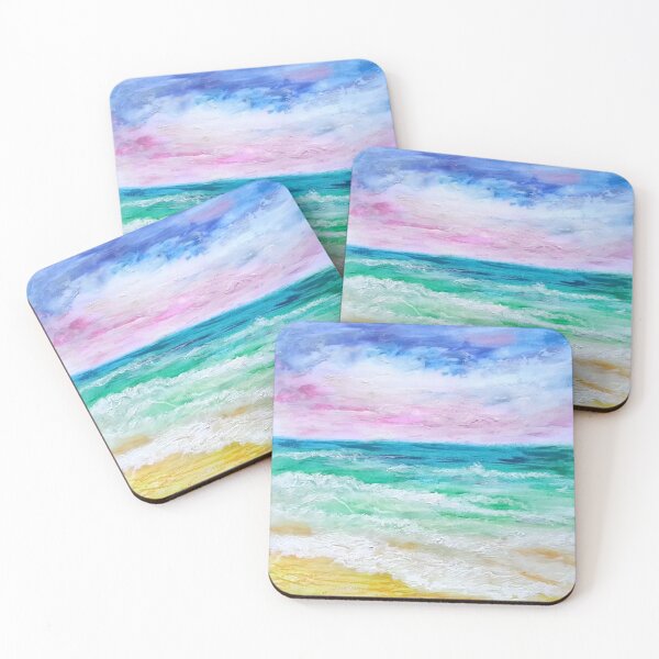 Item preview, Serene Ocean Waves Impasto Seascape Study designed and sold by KimberyBorjas.