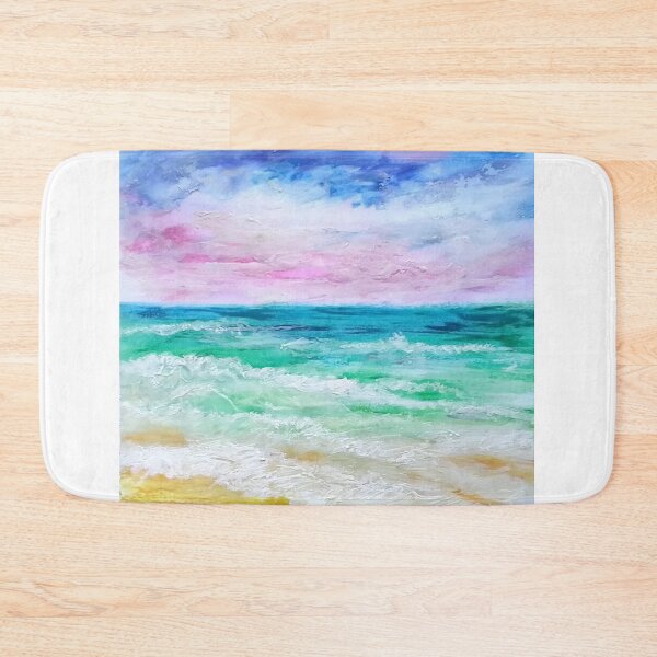 Item preview, Serene Ocean Waves Impasto Seascape Study designed and sold by KimberyBorjas.