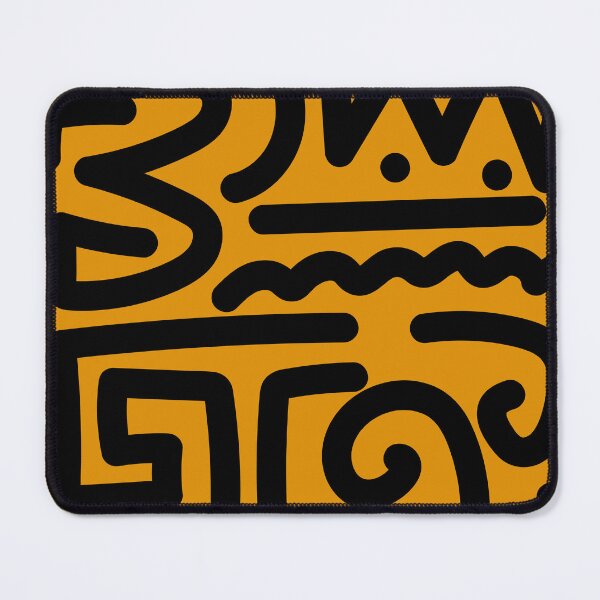 Item preview, Abstract Doodle Art - Black Line Art Pattern designed and sold by Wolagno.