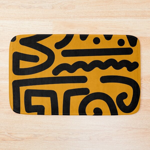 Item preview, Abstract Doodle Art - Black Line Art Pattern designed and sold by Wolagno.
