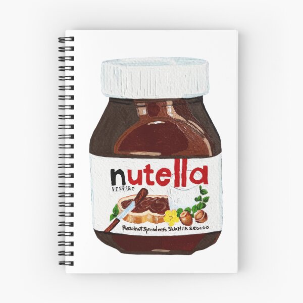 Item preview, Classic Nutella jar hand painted designed and sold by KateIvesArt.