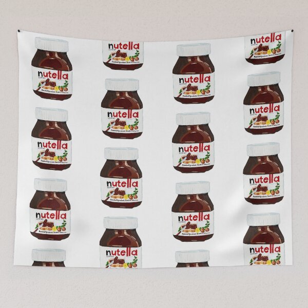 Item preview, Classic Nutella jar hand painted designed and sold by KateIvesArt.