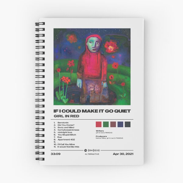 Item preview, if i could make it go quiet by girl in red designed and sold by FourthWall Prints.