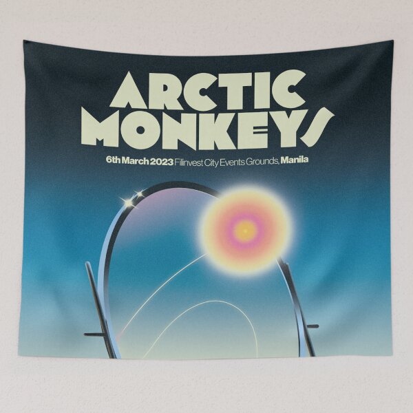 Item preview, Arctic Monkeys Original Custom Vintage Music Unique Poster Wall Art designed and sold by Cool Robot Bro..