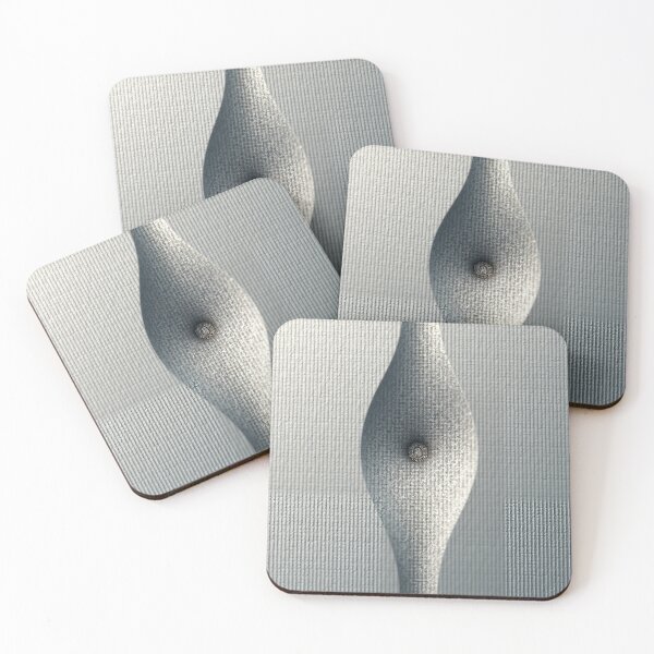 Item preview, Minimalist Knitted Organic Form Abstract Art designed and sold by profustock.