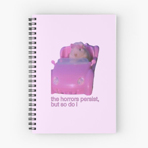 Item preview, the horrors persist, but so do i hamster meme designed and sold by mooneko.