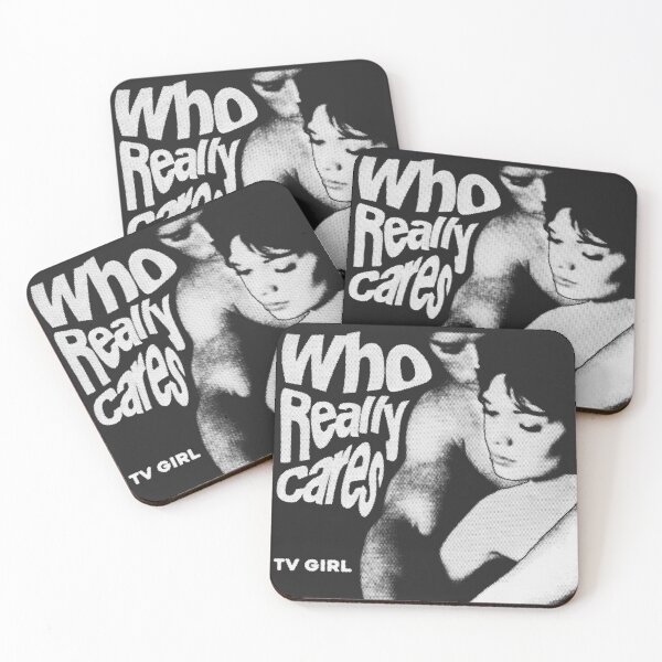 Item preview, TV Girl - Who Really Cares (WHITE) designed and sold by That-Indie-Guy.